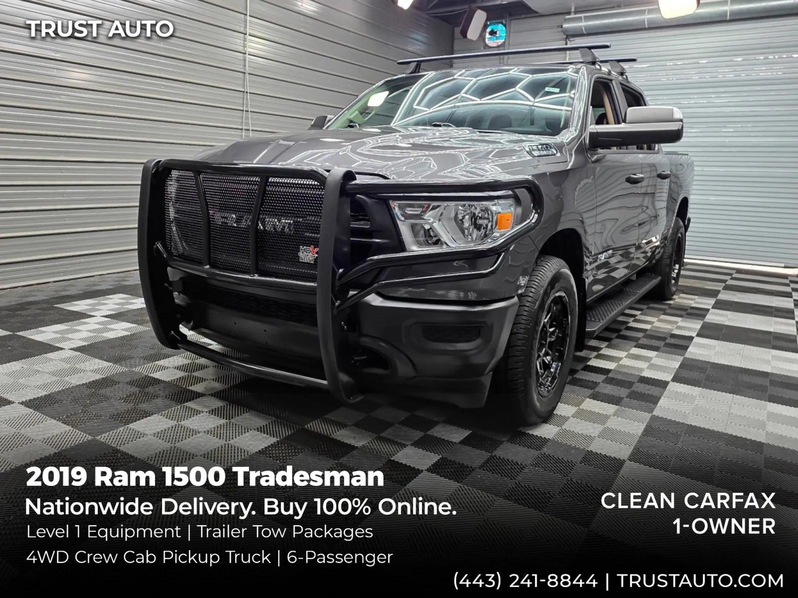 ram ram 1500 pickup 2019 1C6SRFGT0KN741117 image